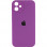 Чехол Silicone Case Square Full Camera Protective (AA) для Apple iPhone 11 (6.1) - Фиолетовый / Grape