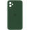Чехол Silicone Case Square Full Camera Protective (AA) для Apple iPhone 11 (6.1) - Зеленый / Cyprus Green