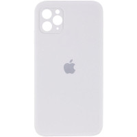 Custodia Silicone Case Square Full Camera Protective (AA) per Apple iPhone 11 Pro Max (6.5) - Bianco / White