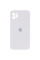 Custodia Silicone Case Square Full Camera Protective (AA) per Apple iPhone 11 Pro Max (6.5) - Bianco / White - foto