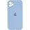 Чохол Silicone Case Square Full Camera Protective (AA) для Apple iPhone 11 Pro Max (6.5) - Блакитний / Lilac Blue