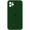 Чехол Silicone Case Square Full Camera Protective (AA) для Apple iPhone 11 Pro Max (6.5) - Зеленый / Army green