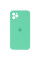 Custodia Silicone Case Square Full Camera Protective (AA) per Apple iPhone 11 Pro Max (6.5) - Verde / Spearmint - foto