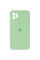 Custodia Silicone Case Square Full Camera Protective (AA) per Apple iPhone 11 Pro Max (6.5) - Menta / Mint - foto