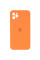 Custodia Silicone Case Square Full Camera Protective (AA) per Apple iPhone 11 Pro Max (6.5) - Arancione / Papaya - foto