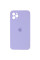 Custodia Silicone Case Square Full Camera Protective (AA) per Apple iPhone 11 Pro Max (6.5) - Lilla / Dasheen - foto