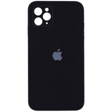 Custodia Silicone Case Square Full Camera Protective (AA) per Apple iPhone 11 Pro Max (6.5) - Nero / Black