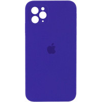 Custodia Silicone Case Square Full Camera Protective (AA) per Apple iPhone 11 Pro Max (6.5) - Viola / Ultra Violet