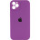 Чохол Silicone Case Square Full Camera Protective (AA) для Apple iPhone 11 Pro Max (6.5) - Фіолетовий / Grape