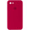 Чехол Silicone Case Square Full Camera Protective (AA) для Apple iPhone 6/6s (4.7) - Красный / Rose Red
