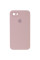Чехол Silicone Case Square Full Camera Protective (AA) для Apple iPhone 6/6s (4.7) - Розовый / Pink Sand - фото