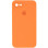 Чехол Silicone Case Square Full Camera Protective (AA) для Apple iPhone 6/6s (4.7) - Оранжевый / Papaya