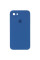 Custodia Silicone Case Square Full Camera Protective (AA) per Apple iPhone 6/6s (4.7) - Blu / Navy blue - foto