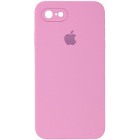 Custodia Silicone Case Square Full Camera Protective (AA) per Apple iPhone 6/6s (4.7) - Rosa / Light pink