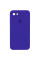 Custodia Silicone Case Square Full Camera Protective (AA) per Apple iPhone 6/6s (4.7) - Viola / Ultra Violet - foto