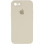 Чехол Silicone Case Square Full Camera Protective (AA) для Apple iPhone 6/6s (4.7) - Бежевый / Antique White