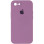 Чехол Silicone Case Square Full Camera Protective (AA) для Apple iPhone 6/6s (4.7) - Лиловый / Lilac Pride