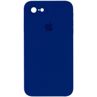 Custodia Silicone Case Square Full Camera Protective (AA) per Apple iPhone 6/6s (4.7) - Blu / Deep navy