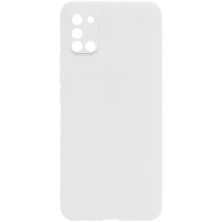 Силиконовый чехол Candy Full Camera для Samsung Galaxy A31 - Белый / White