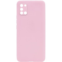 Силиконовый чехол Candy Full Camera для Samsung Galaxy A31 - Розовый / Pink Sand