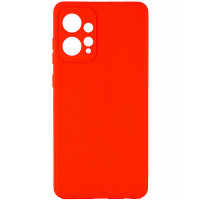 Силиконовый чехол Candy Full Camera для Xiaomi Redmi 12 - Красный / Red