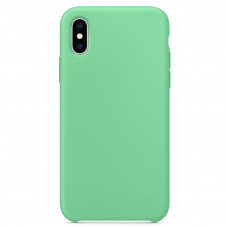 Чехол Silicone Case without Logo (AA) для Apple iPhone XS Max (6.5) - Зеленый / Spearmint