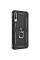 Ударостійкий чохол Serge Ring for Magnet для Samsung Galaxy A70 (A705F) - Чорний - фото