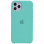 Чехол Silicone Case (AA) для Apple iPhone 11 Pro Max (6.5) - Бирюзовый / Ice Blue