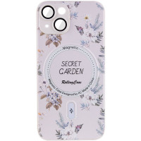 Чехол Secret Garden with MagSafe для Apple iPhone 14 (6.1) - White