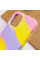 Чохол Silicone case full Aquarelle для Apple iPhone 13 Pro (6.1) - Сиренево-жовтий - фото