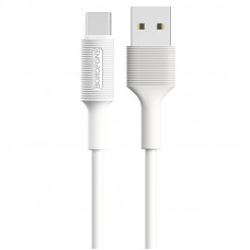 Дата кабель Borofone BX1 EzSync USB to Type-C (1m) - Белый