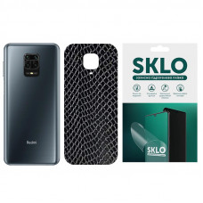 Защитная пленка SKLO Back (на заднюю панель) Snake для Xiaomi Poco X3 NFC / Poco X3 Pro - Черный