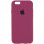 Чехол Silicone Case Full Protective (AA) для Apple iPhone 6/6s (4.7) - Красный / Rose Red