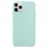 Чехол Silicone Case without Logo (AA) для Apple iPhone 11 Pro (5.8) - Голубой / Marine Green