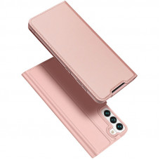 Чохол-книжка Dux Ducis з кишенею для візиток для Samsung Galaxy S22+ - Rose Gold