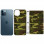 Защитная пленка SKLO Back (на заднюю панель+грани) Camo для Apple iPhone 13 Pro (6.1) - Коричневый / Army Brown