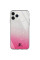 TPU+Glass чехол Swarovski для Apple iPhone 11 Pro (5.8) - Малиновый - фото