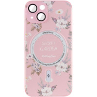 Чехол Secret Garden with MagSafe для Apple iPhone 14 (6.1) - Pink