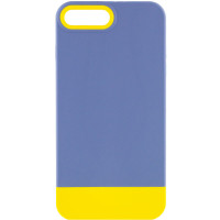 Чохол TPU+PC Bichromatic для Apple iPhone 7 plus / 8 plus (5.5) - Blue / Yellow