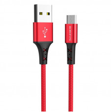 Дата кабель Borofone BX20 Enjoy USB to MicroUSB (1m) - Красный