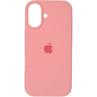 Чохол Silicone Case з закритим низом для Apple iPhone 17 (6.3) - Рожевий / Light pink