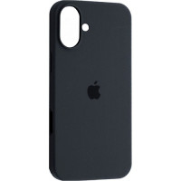 Чохол Silicone Case з закритим низом для Apple iPhone 17 (6.3) - Сірий / Dark Gray