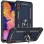 Ударостійкий чохол Serge Ring for Magnet для Samsung Galaxy A10 (A105F) - Темно-синій
