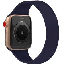 Ремешок Solo Loop для Apple Watch 38/40/41/42mm(ser.10) 143mm (4) - Темно-синий / Midnight blue