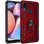 Ударостійкий чохол Serge Ring for Magnet для Samsung Galaxy A10s - Червоний