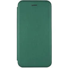 Кожаный чехол-книжка Classy для Xiaomi Redmi 14C / Poco C75 - Зеленый