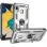 Ударостійкий чохол Serge Ring for Magnet для Samsung Galaxy A20 / A30 - Срібний