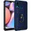Ударостійкий чохол Serge Ring for Magnet для Samsung Galaxy A10s - Темно-синій