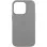 Шкіряний чохол Leather Case (AAA) with MagSafe and Animation для Apple iPhone 16 Pro Max (6.9) - Light Gray