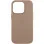 Шкіряний чохол Leather Case (AAA) with MagSafe and Animation для Apple iPhone 16 Pro Max (6.9) - Taupe